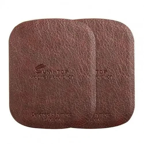 Leather Smart Phone Magnetic Metal Plate Phone Accessories Iron Sheet Disk Sticker Mount Mobile Car Phone Holder Magnet Stand
