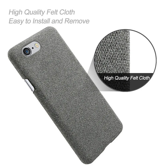 Cloth Cases For iPhone 5s 5 se 2016 Case Slim Retro Cloth Hard Phone Cover For iPhone se 2016 5 S 5G iPhone5s 4.0" Coque Funda - Caseverse