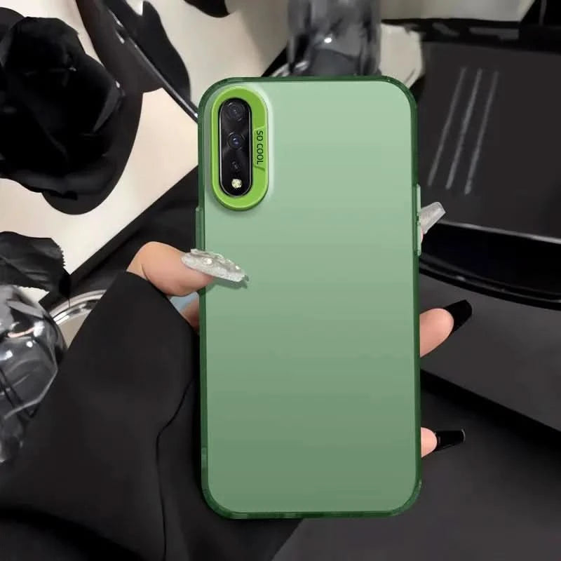 ForHuawei Y9s Case Huawei P smart Pro 2019 Phone Cover STK-L21 STK-LX3 STK-L22 Cases Luxury Metallic Aurora Skin Matte Cover - Caseverse