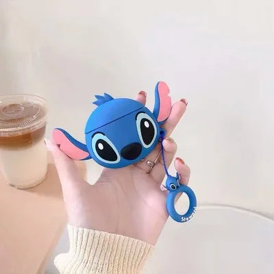 3D Cartoon Silicone Case for Airpods 1 2 3 Pro Wireless Earphone Protective Cover for Airpods Pro2 with Hook Caseverse