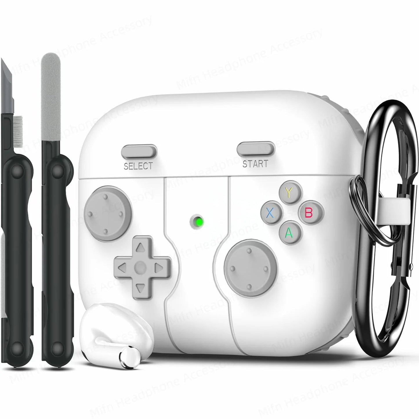 for AirPods 3rd generation charging case With cleaning kits for apple airpods airpod 3 silicone case 3D Game controller Caseverse