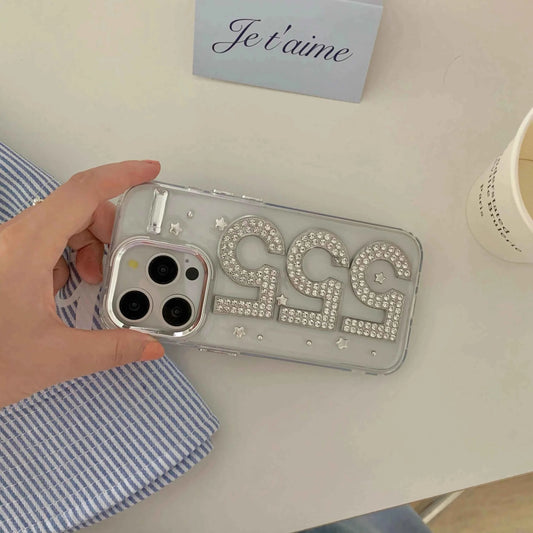 Korean Glitter iPhone Case - Chic, Stylish Protection for Your iPhone 11, 12, 13, 14, 15, and 16