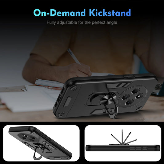 Military Grade Case for Xiaomi Poco C75 Redmi 14C 4G A3 Protective Cover Shockproof Ring Stand Holder Fundas Coque - Caseverse