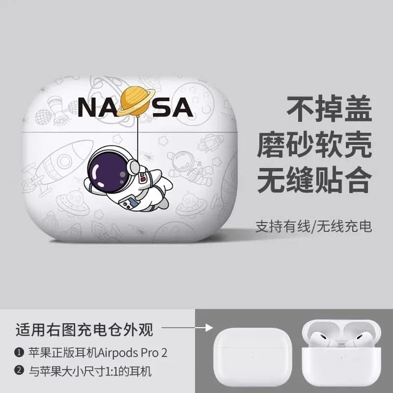 For AirPods 4 2024 pattern wireless earphone frosted shell protective case suitable for Airpods 4 Pro 1 2 3 wholesale 