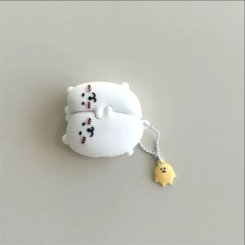 Embracing Bear Case for AirPods 4 Airpod 1 2 3 Pro Pro2 Bluetooth Earbuds Charging Box Protective Earphone Case Cover Caseverse