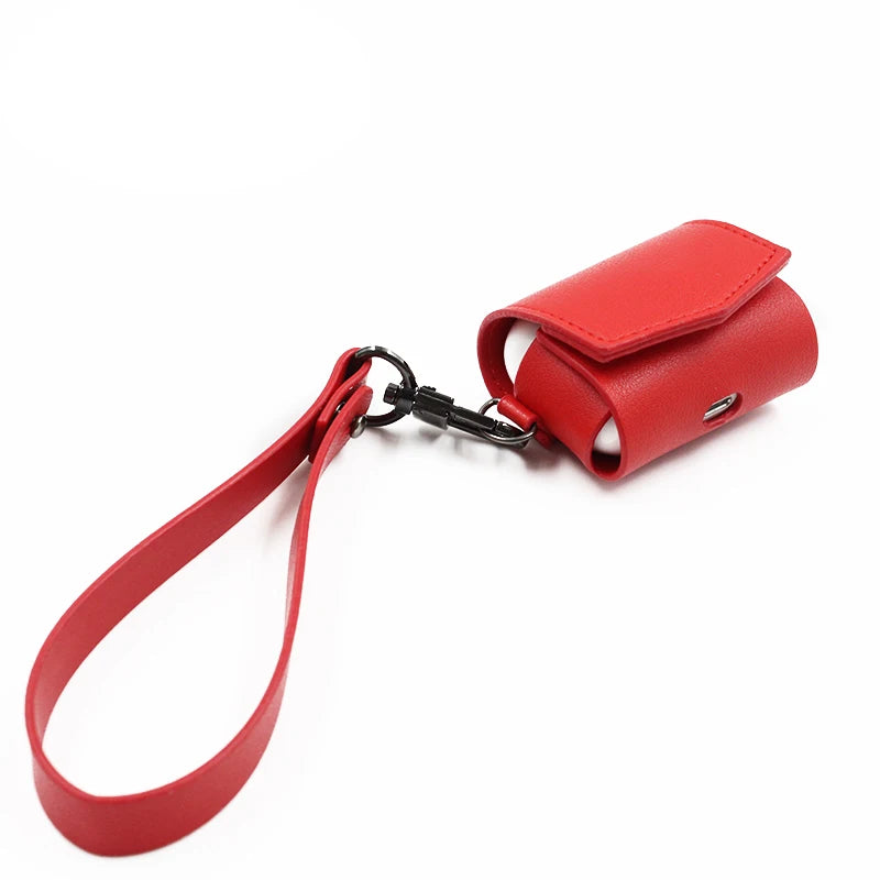 AirPods Pro Case Cover with Straps, Soft Leather Protective Case for Apple AirPod Pro 2nd/1st Generation Case, Case Accessories Caseverse