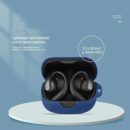 Anti-drop Earbuds Protective Case Washable Dustproof Wireless Earphone Shell Silicone for Anker Soundcore AeroFit Pro Caseverse