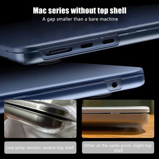 Ultra thin 2025 M4 Laptop Case For MacBook Air 13 15.3 13.6 Case M2 M3 Funda Macbook Pro 13 14.2 16.2 16 Case 2024 2023