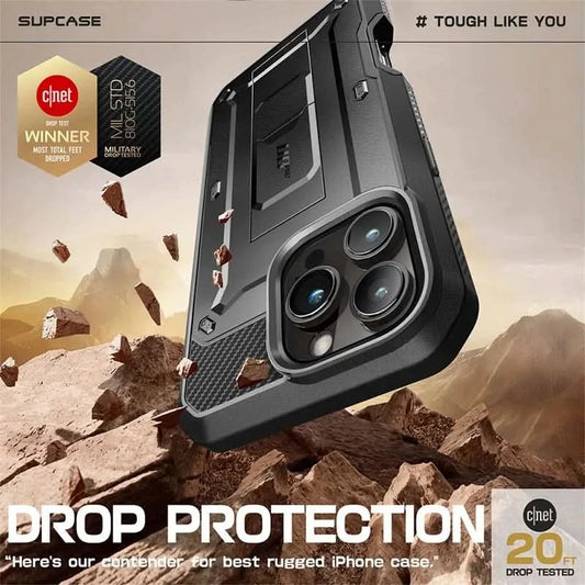 SUPCASE For iPhone 16 Pro Max Case 6.9" (2024) UB Pro Full-Body Heavy Duty Rugged Phone Case with Built-in Screen Protector - Caseverse