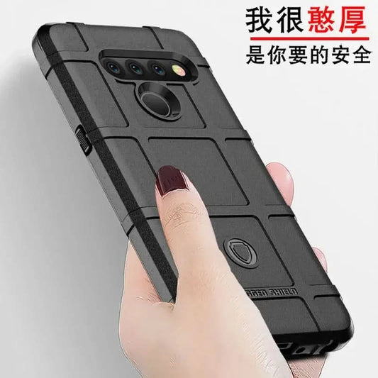 Rugged Shield Shockproof Phone Case For LG V50 V50S G8X V60 G8 G8S ThinQ Soft TPU Silicone Protective Back Cover Fundas - Caseverse