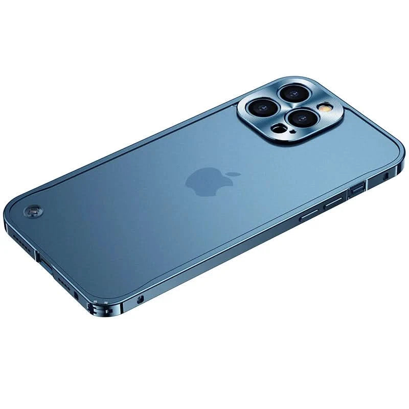 Metal Phone Cases For IPhone 12 13 14 15 16 Pro Max Plus Cover Magnetic Aluminum Frame Phone Shell For Iphone 13 Mini 14 15 Plus Caseverse