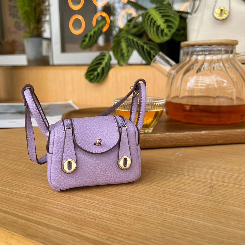 Mini Leather Fashion Bag For Airpods 4 3 2 Pro 2 Galaxy Buds 3/ 3Pro/ Buds FE 2Pro Headphone Case Can Hold Other Small items Caseverse