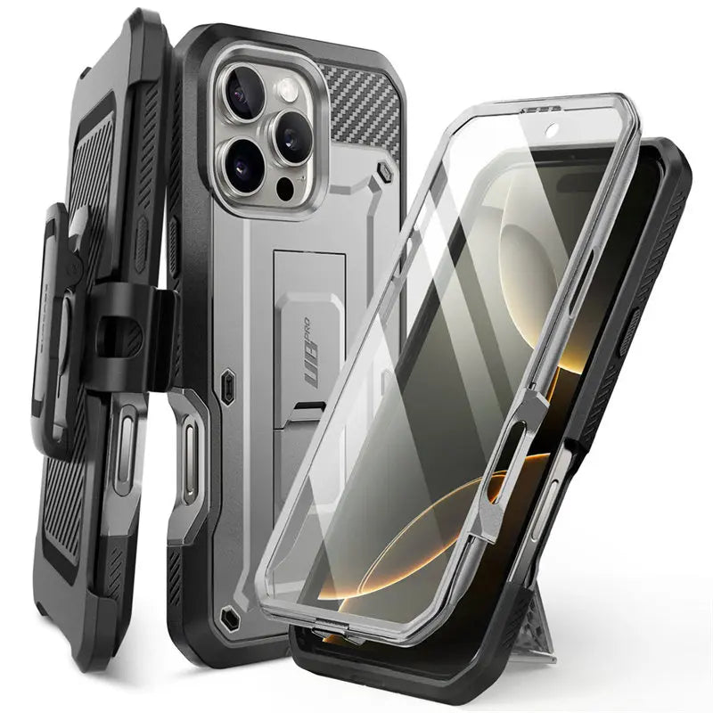 SUPCASE For iPhone 16 Pro Max Case 6.9" (2024) UB Pro Full-Body Heavy Duty Rugged Phone Case with Built-in Screen Protector - Caseverse