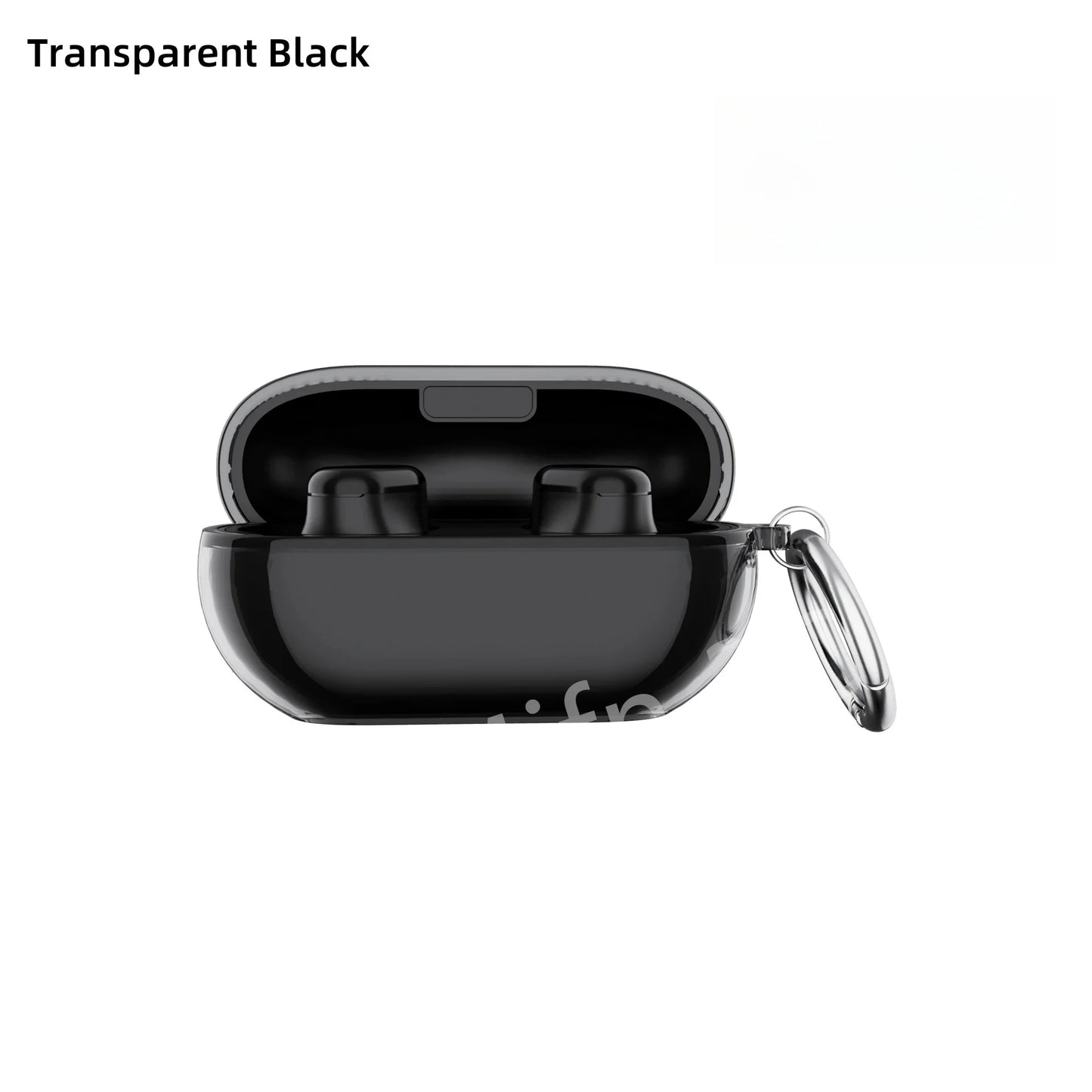 2024 New For Beats solo Buds Earbuds case Soft Transparent Protect Case With keyring Scratch resistant Case for Beats solo Buds