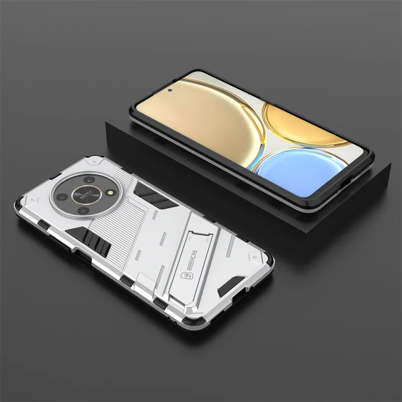 For Honor Magic 4 Lite Case Magnetic Holder Shockproof Armor Phone Cases for Honer Magic4 Lite 5G 4Lite Light 5G Rugged Cover - Caseverse