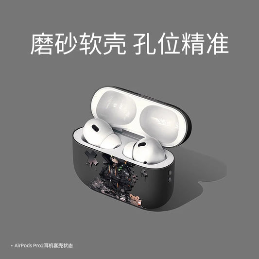 For AirPods 4 2024 pattern wireless earphone frosted shell protective case suitable for Airpods 4 Pro 1 2 3 wholesale 