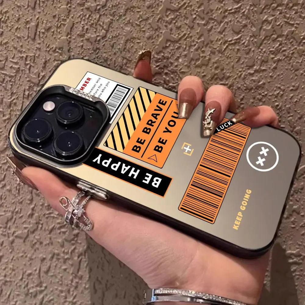 Case For Honor X6B X9B X8B X7B X7A X8A X9A X50I Label Letters Luxury Silver IMD Phone Case HonorX7B 4G X9A 5G Back Cover Fundas - Caseverse