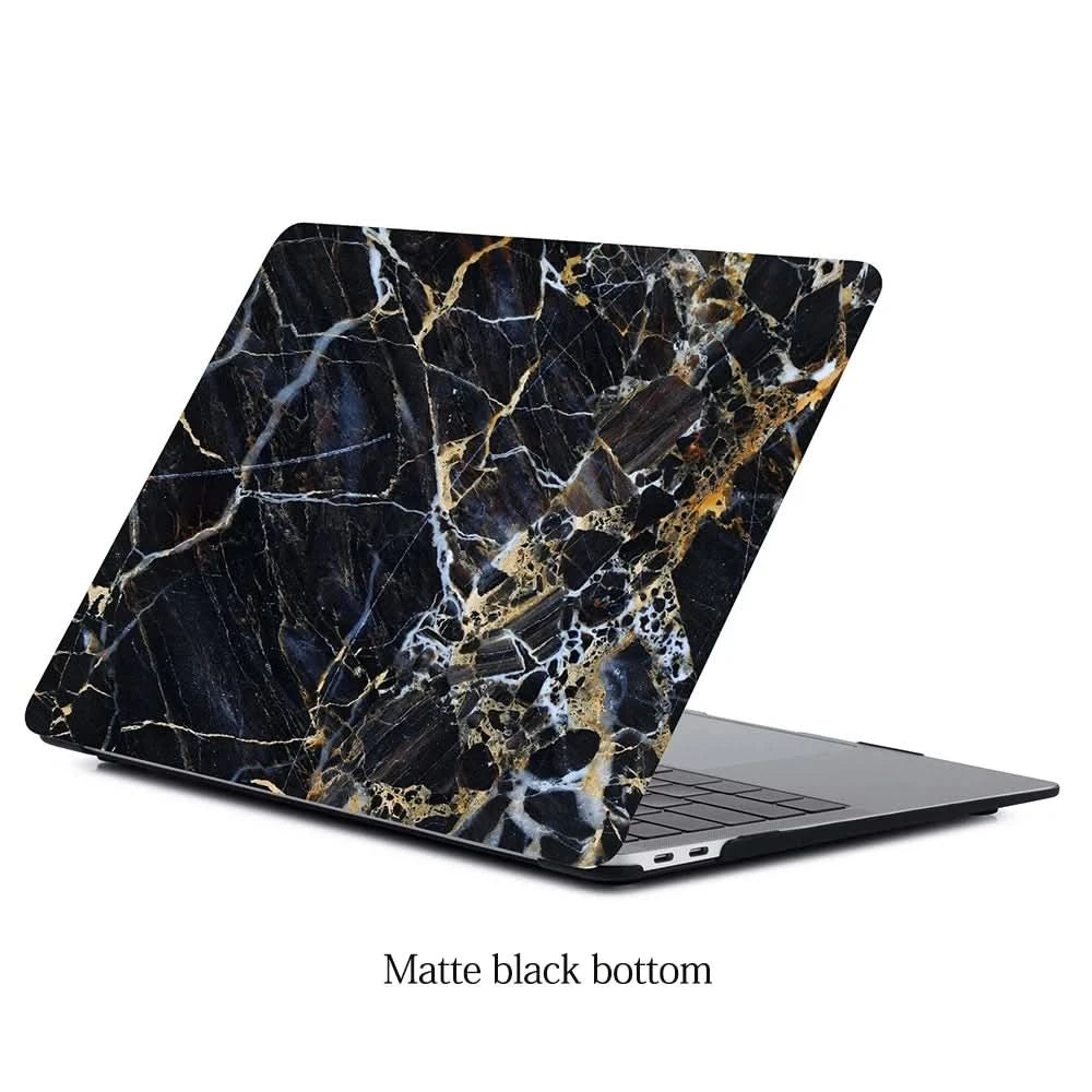 EGYAL Laptop Case for MacBook Air 15 M4 2025 Cover model A3241 15.3 A3114 Hard Shell for Air/Pro M1 M2 M3 13 14 16 Print Case