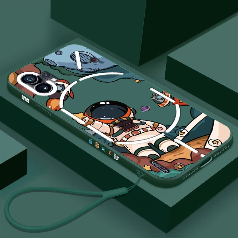 Liquid Silicone Case for Nothing Phone 1 Protective Case Phone 1 Full Wrap Drop-proof Soft Case - Caseverse