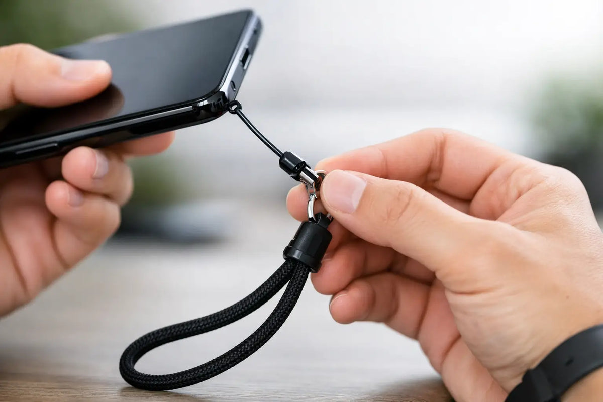 How to Attach Phone Wrist Lanyard Securely