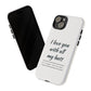 I Love You With All My Butt Tough Personalized Phone Case Printify