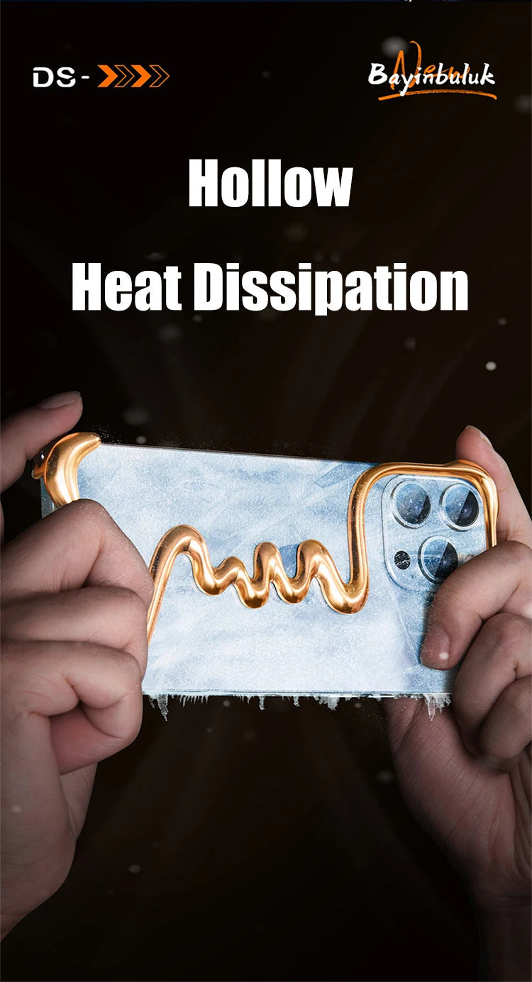 Metal 3D Track Bumper Phone Case For iPhone 16 Plus 15 14 Pro Max 15Pro Aluminum Alloy Frameless Shell Air Bag Shockproof Cover Caseverse