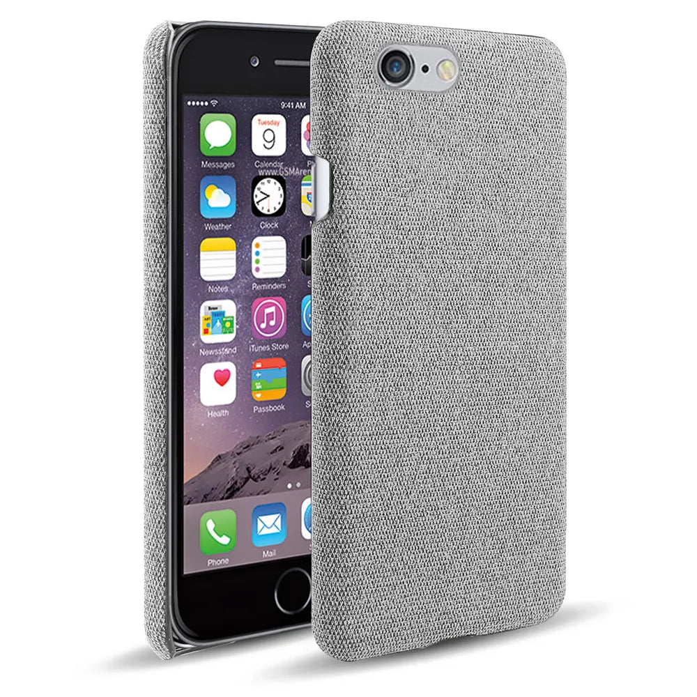 Cloth Cases For iPhone 5s 5 se 2016 Case Slim Retro Cloth Hard Phone Cover For iPhone se 2016 5 S 5G iPhone5s 4.0" Coque Funda - Caseverse
