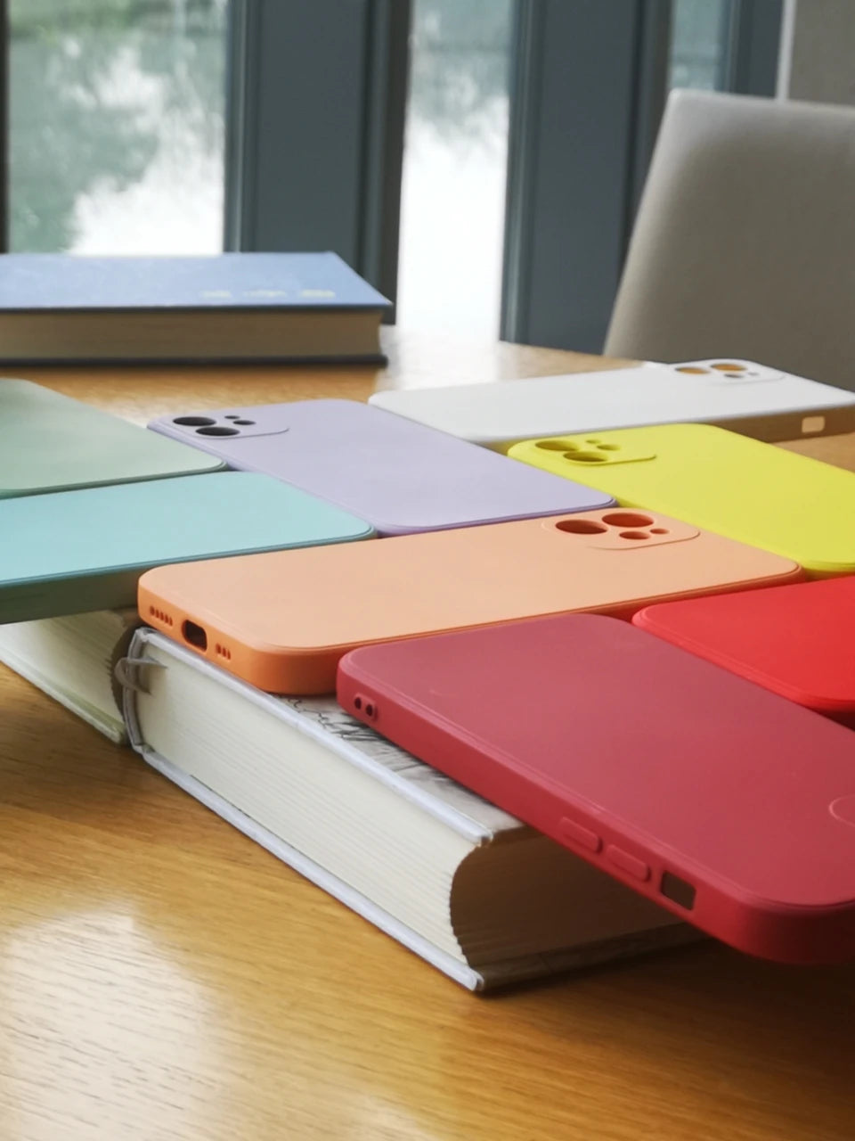 Luxury Liquid Silicone Shockproof Case for iPhone 14 15 Plus X XS XR Max Mini Back Soft Cover - Caseverse