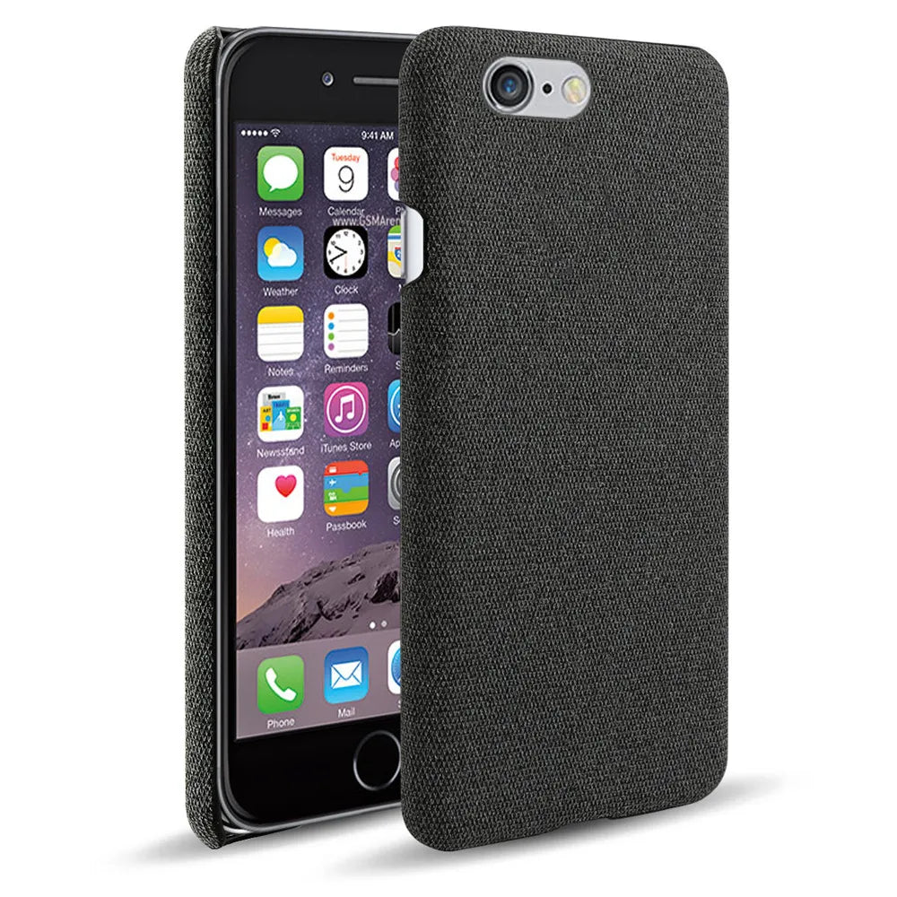 Cloth Cases For iPhone 5s 5 se 2016 Case Slim Retro Cloth Hard Phone Cover For iPhone se 2016 5 S 5G iPhone5s 4.0" Coque Funda - Caseverse