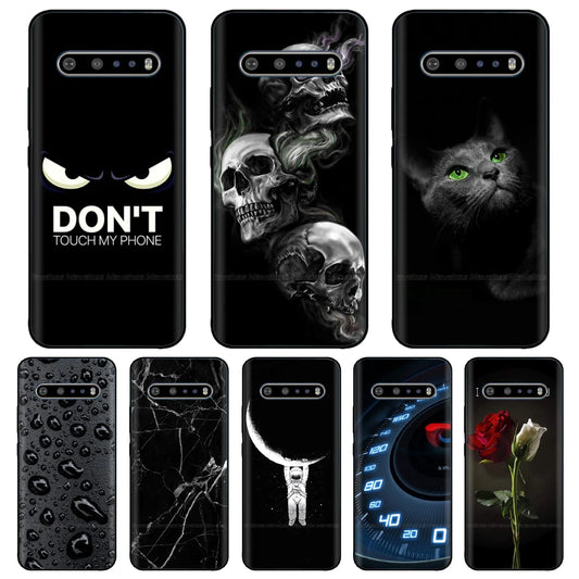 For LG V60 ThinQ Case 6.8" Soft Silicon Tpu Phone Cover Funda For LG V60 ThinQ 5G V 60 Back Cover lgV60 ThinQ coque Bumper Shell - Caseverse