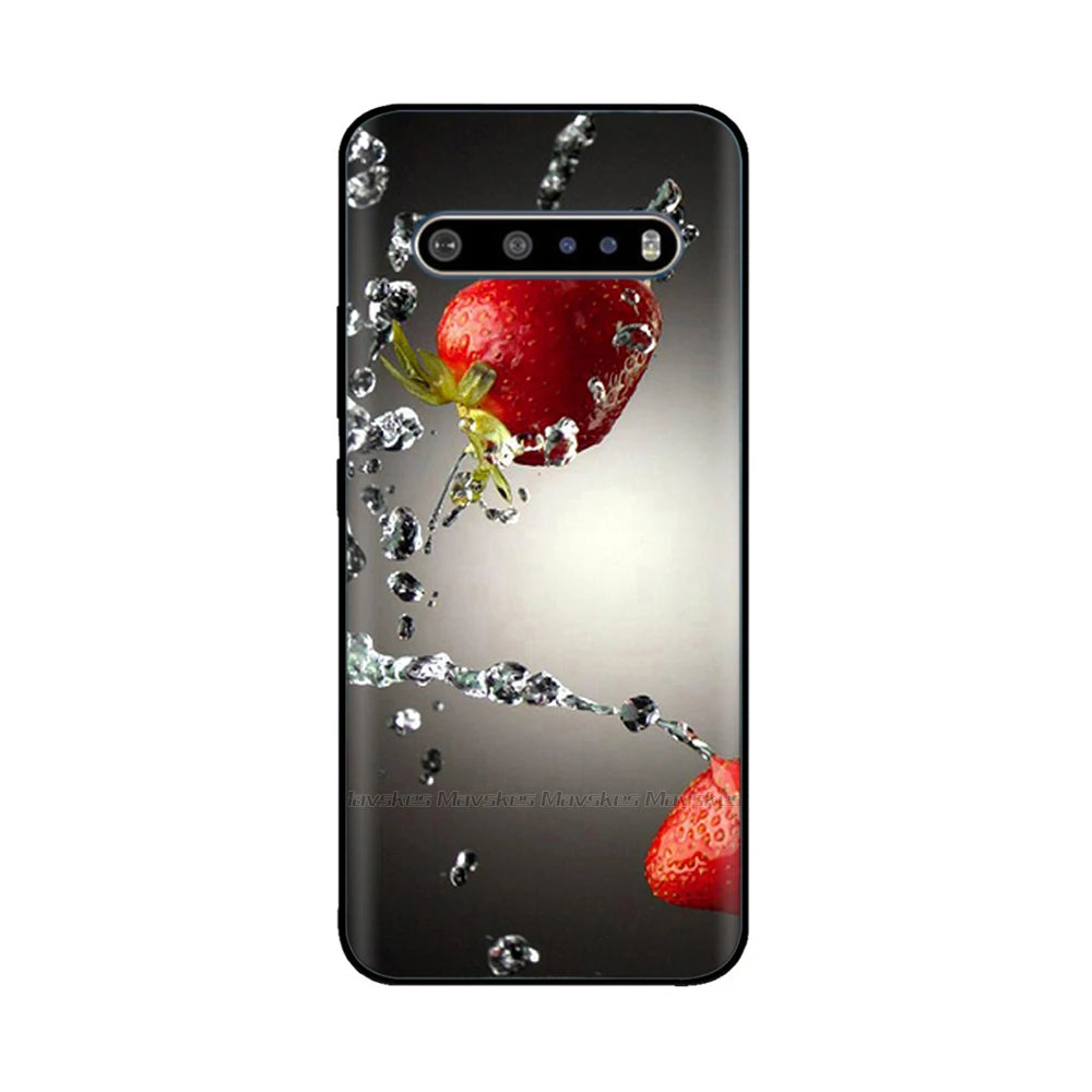 For LG V60 ThinQ Case 6.8" Soft Silicon Tpu Phone Cover Funda For LG V60 ThinQ 5G V 60 Back Cover lgV60 ThinQ coque Bumper Shell - Caseverse