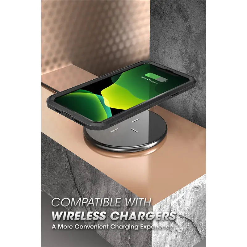 For iPhone 11 Case 6.1" (2019 Release) SUPCASE UB Pro Full-Body Rugged Holster Cover with Built-in Screen Protector & Kickstand - Caseverse