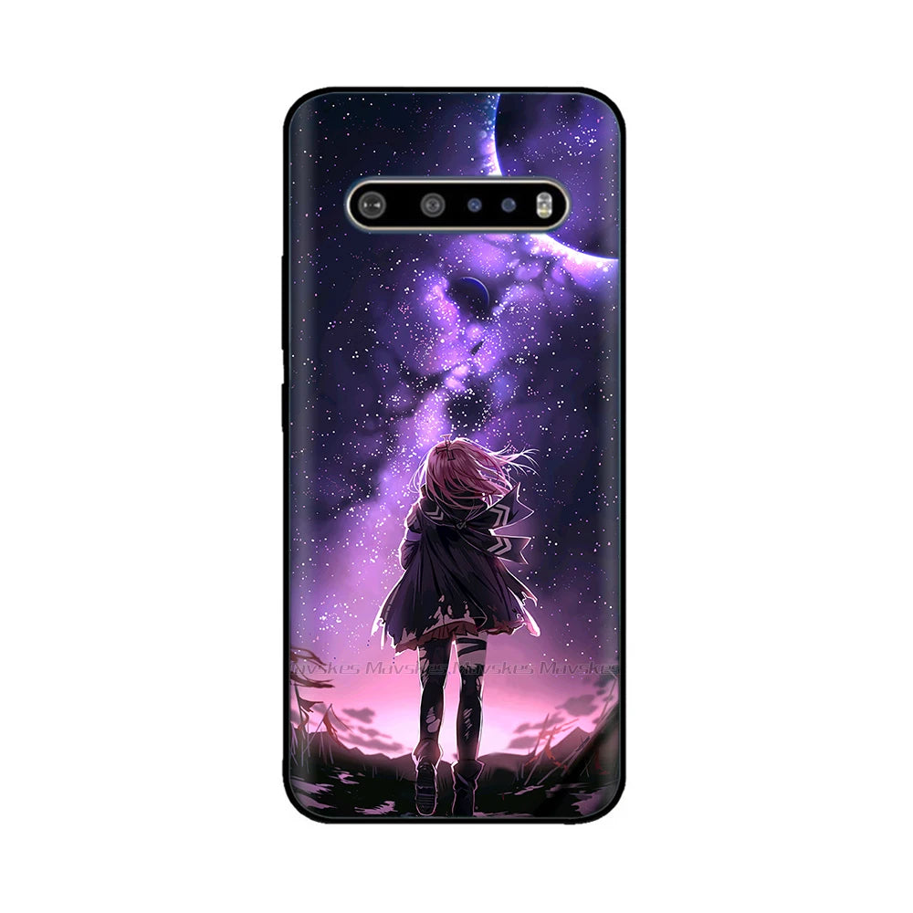 For LG V60 ThinQ Case 6.8" Soft Silicon Tpu Phone Cover Funda For LG V60 ThinQ 5G V 60 Back Cover lgV60 ThinQ coque Bumper Shell - Caseverse