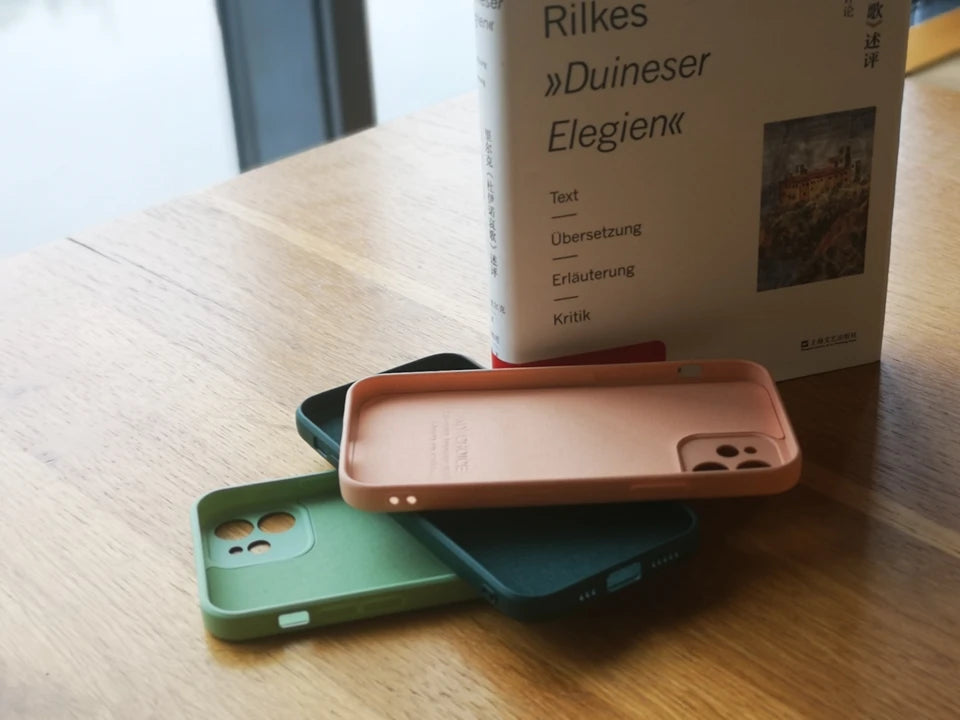 Luxury Liquid Silicone Shockproof Case for iPhone 14 15 Plus X XS XR Max Mini Back Soft Cover - Caseverse