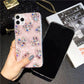 Luxury Marble Phone Case For iPhone 16 15 14 13 12 11 Pro Max 16 Plus XR Case Glitter Bling Diamond Rhinestone Love Heart Cover - Caseverse