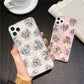 Luxury Marble Phone Case For iPhone 16 15 14 13 12 11 Pro Max 16 Plus XR Case Glitter Bling Diamond Rhinestone Love Heart Cover - Caseverse