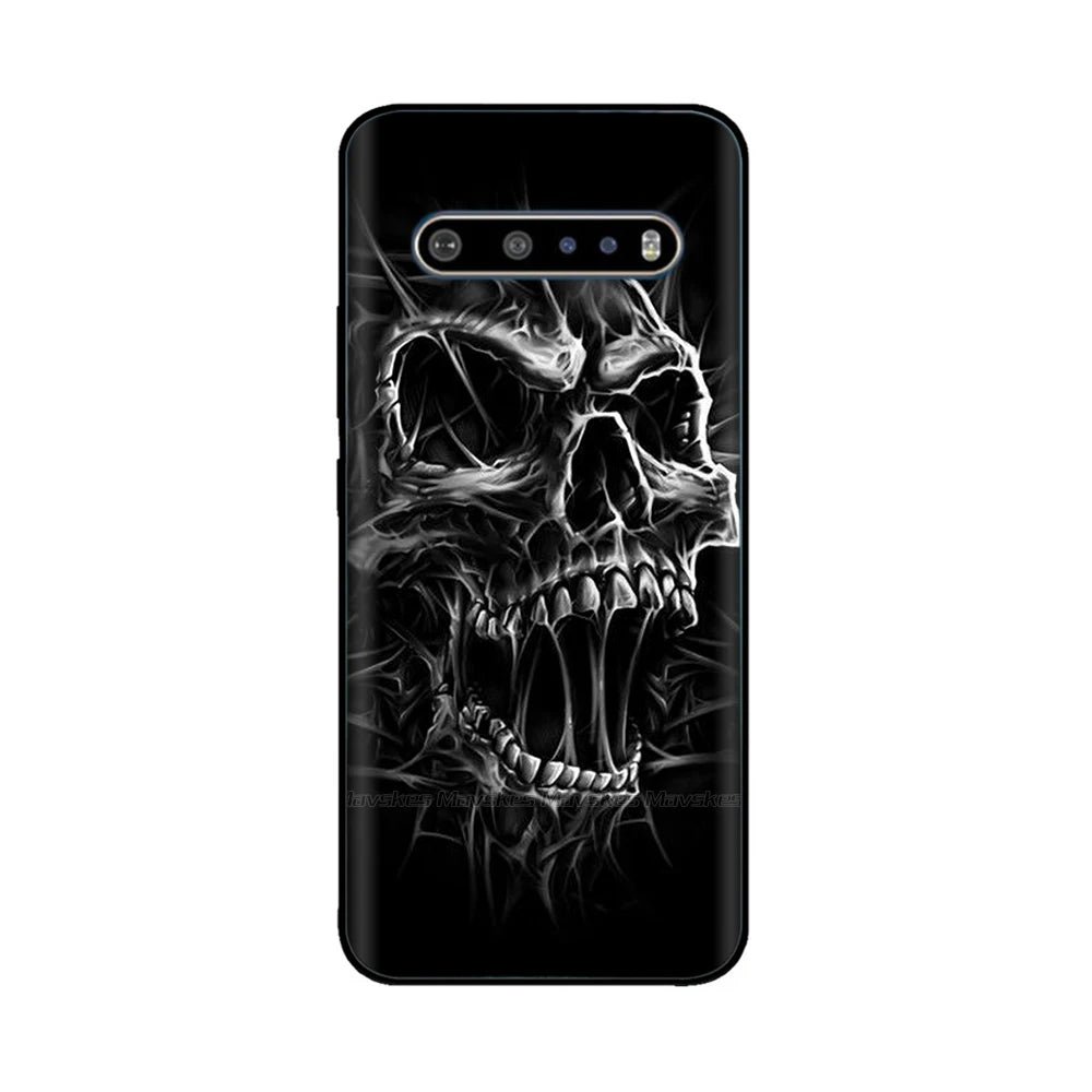 For LG V60 ThinQ Case 6.8" Soft Silicon Tpu Phone Cover Funda For LG V60 ThinQ 5G V 60 Back Cover lgV60 ThinQ coque Bumper Shell - Caseverse