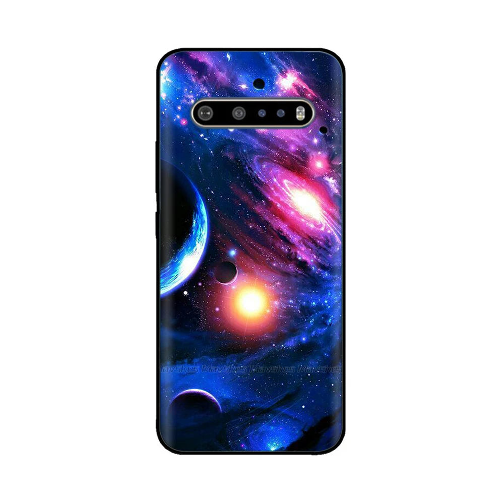For LG V60 ThinQ Case 6.8" Soft Silicon Tpu Phone Cover Funda For LG V60 ThinQ 5G V 60 Back Cover lgV60 ThinQ coque Bumper Shell - Caseverse