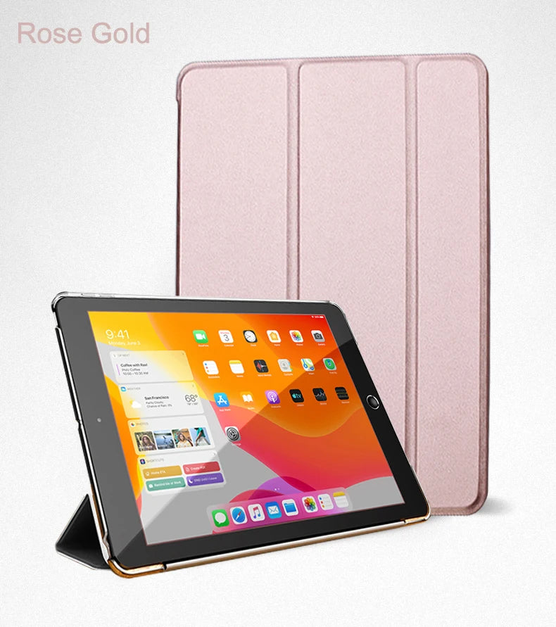 Case For iPad Air 1 2013 9.7 Flip Trifold Stand Case PU Leather Full Smart Auto Wake Cover For ipad air1 A1474 A1475 A1476 Cases