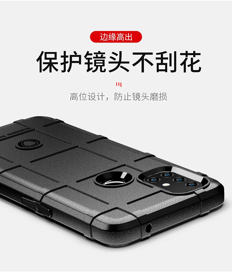 Rugged Shield Shockproof Phone Case For OnePlus 8T 9 10 Pro Nord 2T N10 N100 N20 N200 CE 2 Lite 5G Soft TPU Silicone Back Cover - Caseverse