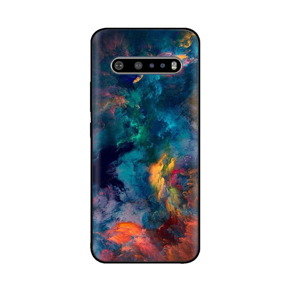 For LG V60 ThinQ Case 6.8" Soft Silicon Tpu Phone Cover Funda For LG V60 ThinQ 5G V 60 Back Cover lgV60 ThinQ coque Bumper Shell - Caseverse