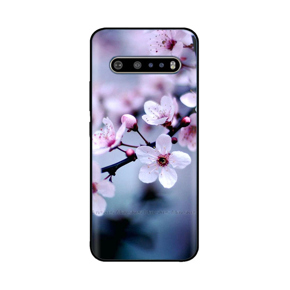 For LG V60 ThinQ Case 6.8" Soft Silicon Tpu Phone Cover Funda For LG V60 ThinQ 5G V 60 Back Cover lgV60 ThinQ coque Bumper Shell - Caseverse