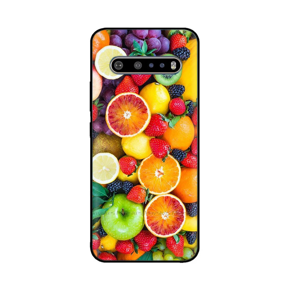 For LG V60 ThinQ Case 6.8" Soft Silicon Tpu Phone Cover Funda For LG V60 ThinQ 5G V 60 Back Cover lgV60 ThinQ coque Bumper Shell - Caseverse