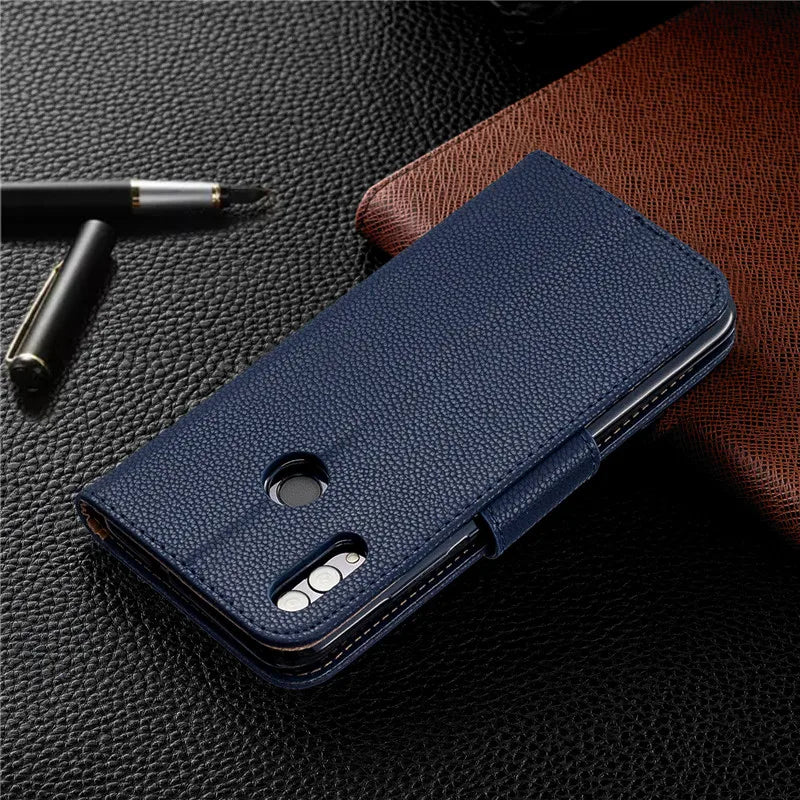 Huawei P Smart 2019 Case Leather Flip Case P Smart Plus Coque Wallet Magnetic Cover on for Huawei PSmart 2020 2018 Phone Cases - Caseverse
