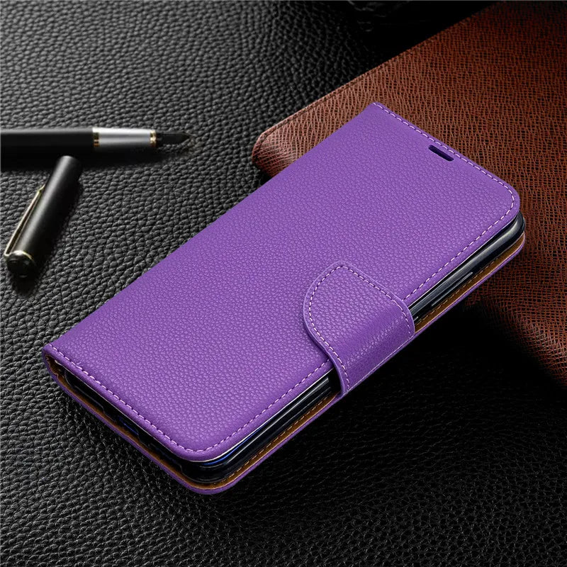 Huawei P Smart 2019 Case Leather Flip Case P Smart Plus Coque Wallet Magnetic Cover on for Huawei PSmart 2020 2018 Phone Cases - Caseverse
