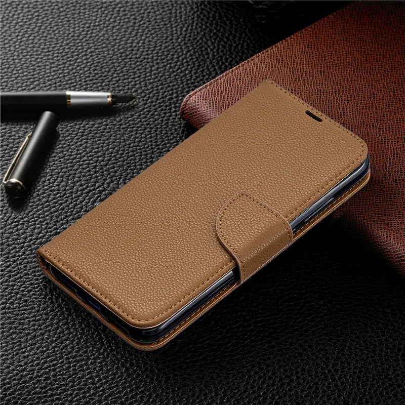 Huawei P Smart 2019 Case Leather Flip Case P Smart Plus Coque Wallet Magnetic Cover on for Huawei PSmart 2020 2018 Phone Cases - Caseverse