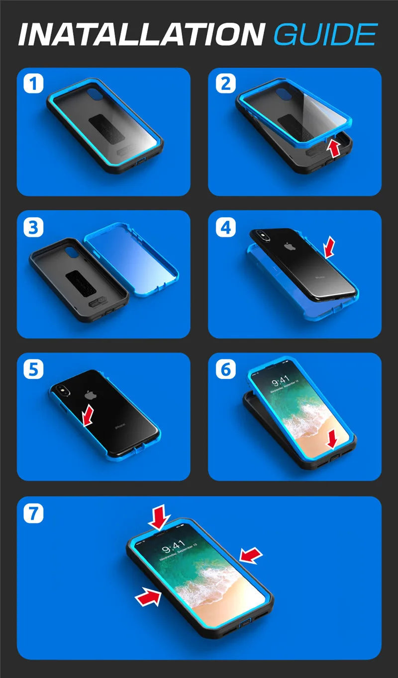 For iPhone 11 Case 6.1" (2019 Release) SUPCASE UB Pro Full-Body Rugged Holster Cover with Built-in Screen Protector & Kickstand Caseverse