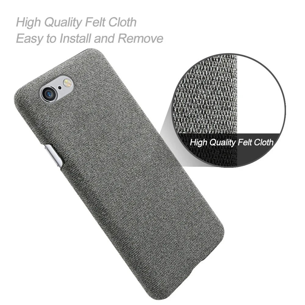 Cloth Cases For iPhone 5s 5 se 2016 Case Slim Retro Cloth Hard Phone Cover For iPhone se 2016 5 S 5G iPhone5s 4.0" Coque Funda - Caseverse
