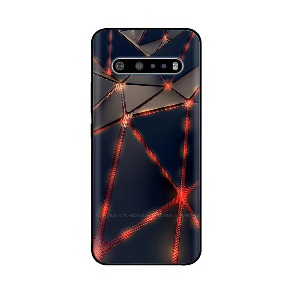 For LG V60 ThinQ Case 6.8" Soft Silicon Tpu Phone Cover Funda For LG V60 ThinQ 5G V 60 Back Cover lgV60 ThinQ coque Bumper Shell - Caseverse