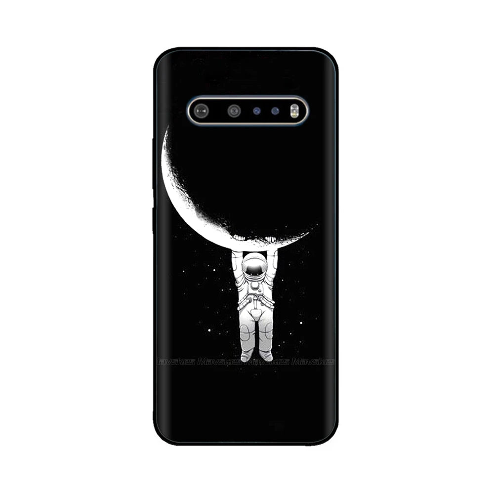 For LG V60 ThinQ Case 6.8" Soft Silicon Tpu Phone Cover Funda For LG V60 ThinQ 5G V 60 Back Cover lgV60 ThinQ coque Bumper Shell - Caseverse